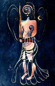 L.Cattiaux. "El ángel de la muerte"